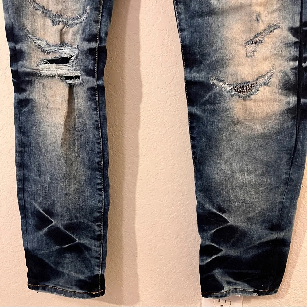 Jordan Craig Legacy Aaron Distressed Jeans 30x32 Hurricane Wash